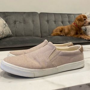 Old Navy Tan/White Slip On Sneakers Size 11